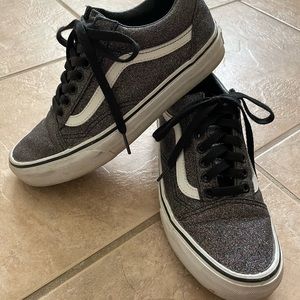 Van’s glitter old skool sneakers 8
